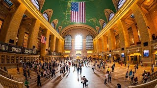 Walking Tour of Grand Central Terminal — New York City 【4K】🇺🇸 [upl. by Ygief9]