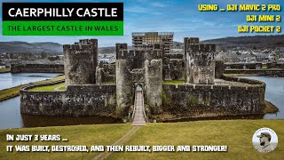 Caerphilly Castle  The Largest in Wales 2nd in Britain [upl. by Atilemrac23]