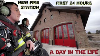 First 24 Hours in a New Fire Station  A Day in the Life [upl. by Ynafetse]