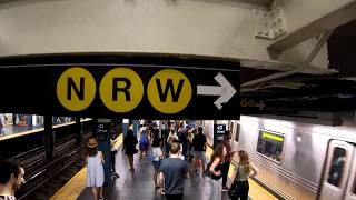 ⁴ᴷ The Busiest NYC Subway Station Times Square–42nd StreetPort Authority Bus Terminal [upl. by Gnol]