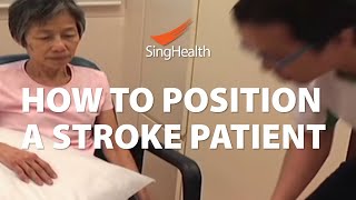 How To Position A Stroke Patient [upl. by Edwine]