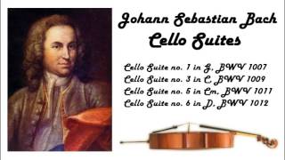 Johann Sebastian Bach  Cello suites in 432 Hz great for reading or studying [upl. by Viafore]