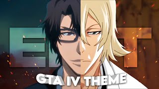 Aizen x Urahara  GTA IV Theme Edit [upl. by Cheung]